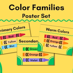 Color Families Poster set