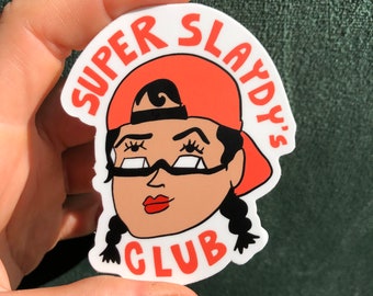 Super Slaydy's Club Climbing Sticker