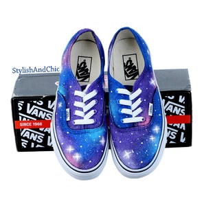 Galaxy Vans Hand Painted - Etsy