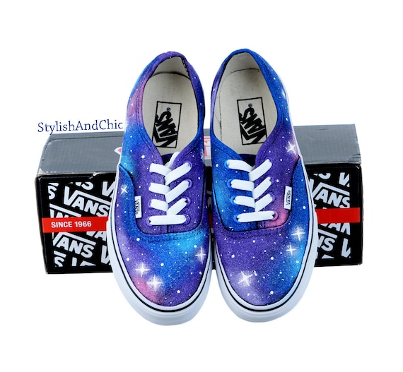 galaxy painted vans