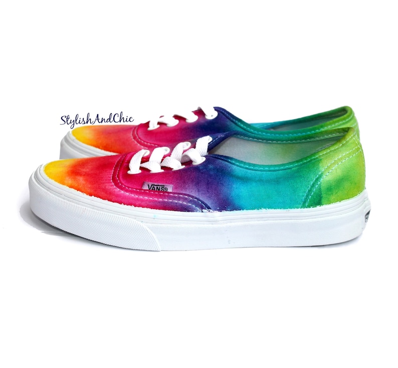 rainbow vans men