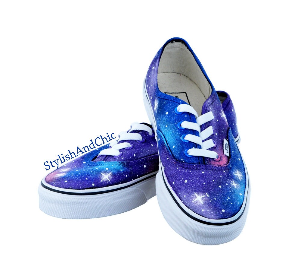 Galaxy Vans Hand Painted Toddler