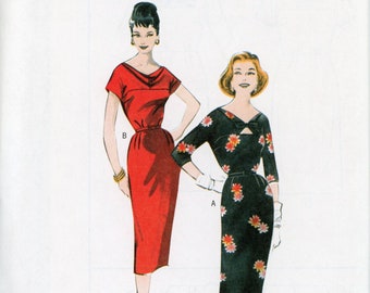 Butterick 5707 Retro '58 Misses Dress & Belt Sewing Pattern UNCUT