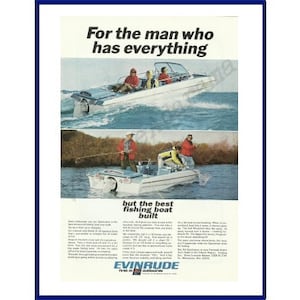 1965 EVINRUDE Boat Noiseless Portable Sportwin Outboard Motor