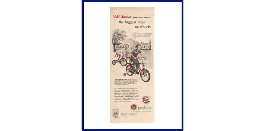 Amf junior cheap bicycle