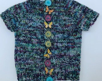 Knitting Pattern: Love Cardi *MULTI SIZE*