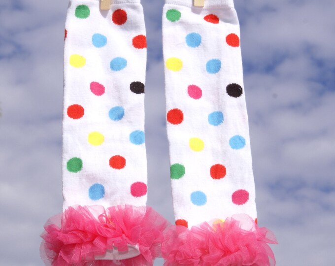 Baby Leg Warmers Polka Dot Leg Warmers Infant Leg Warmers Etsy