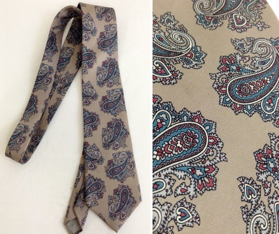 Vintage Christian Dior Monsieur Paisley Tie - image 1