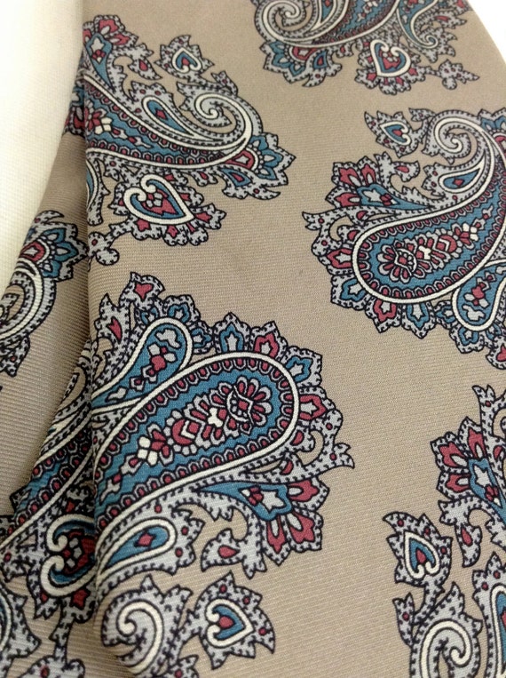 Vintage Christian Dior Monsieur Paisley Tie - image 4