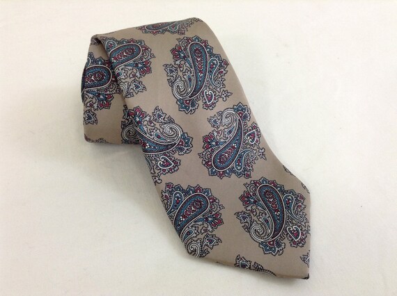 Vintage Christian Dior Monsieur Paisley Tie - image 2