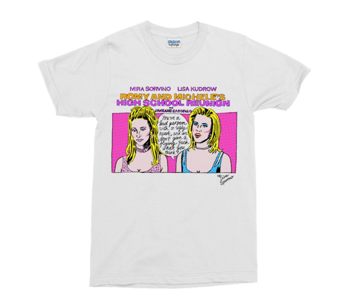 romy and michele shirt