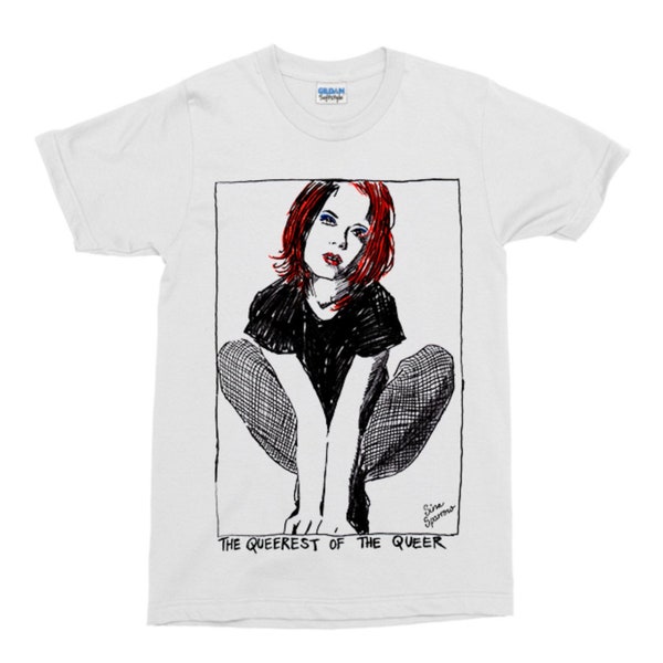 Shirley Manson "Queerest of the Queer" White T-shirt