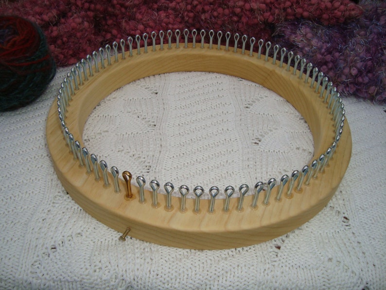 Small Gauge 3/8 C2C Hat Knitting Loom 80 Peg Adult Etsy