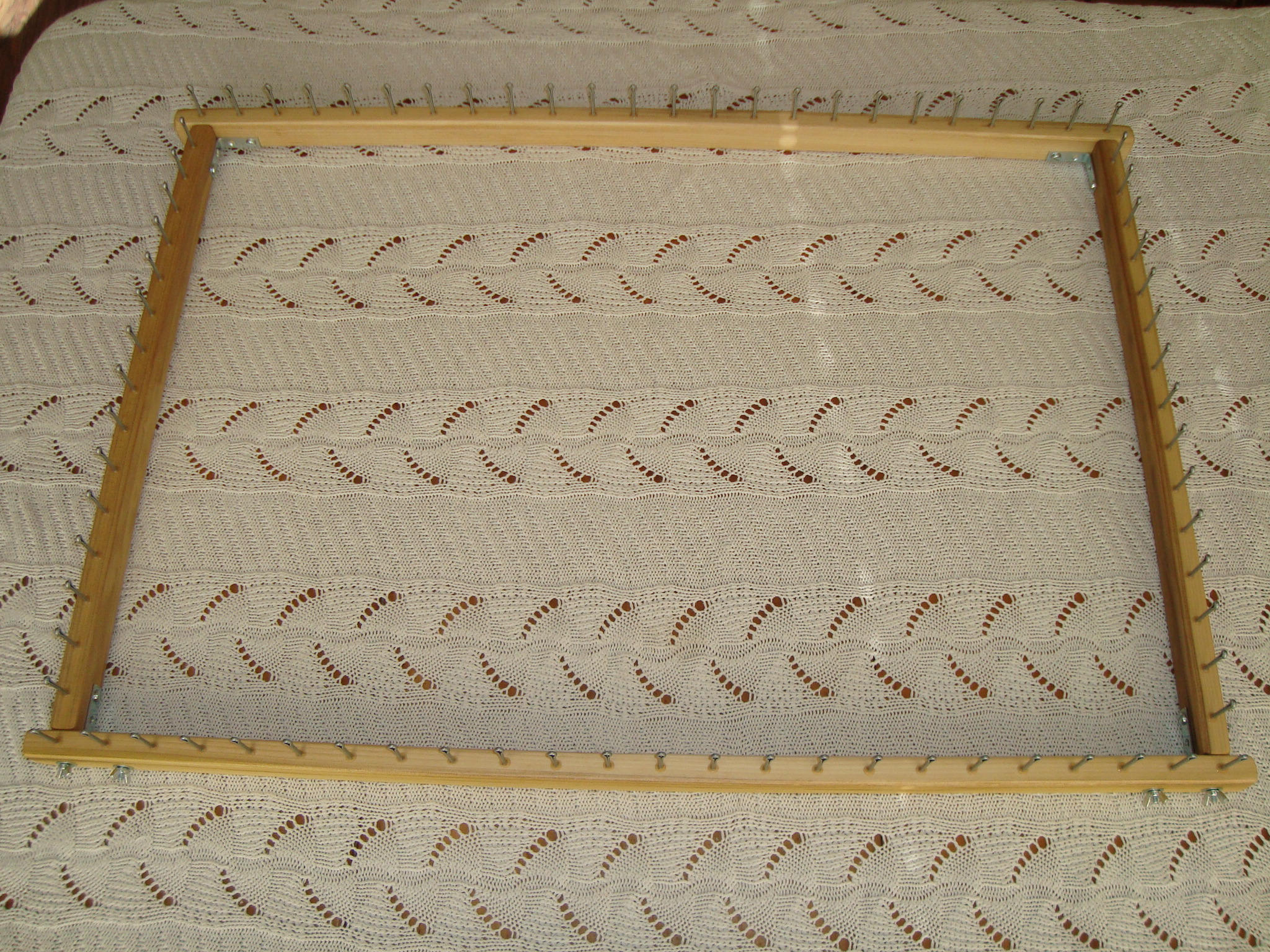 Pom Pom Baby Blanket Weaving Loom / Frame Size 31 x Etsy