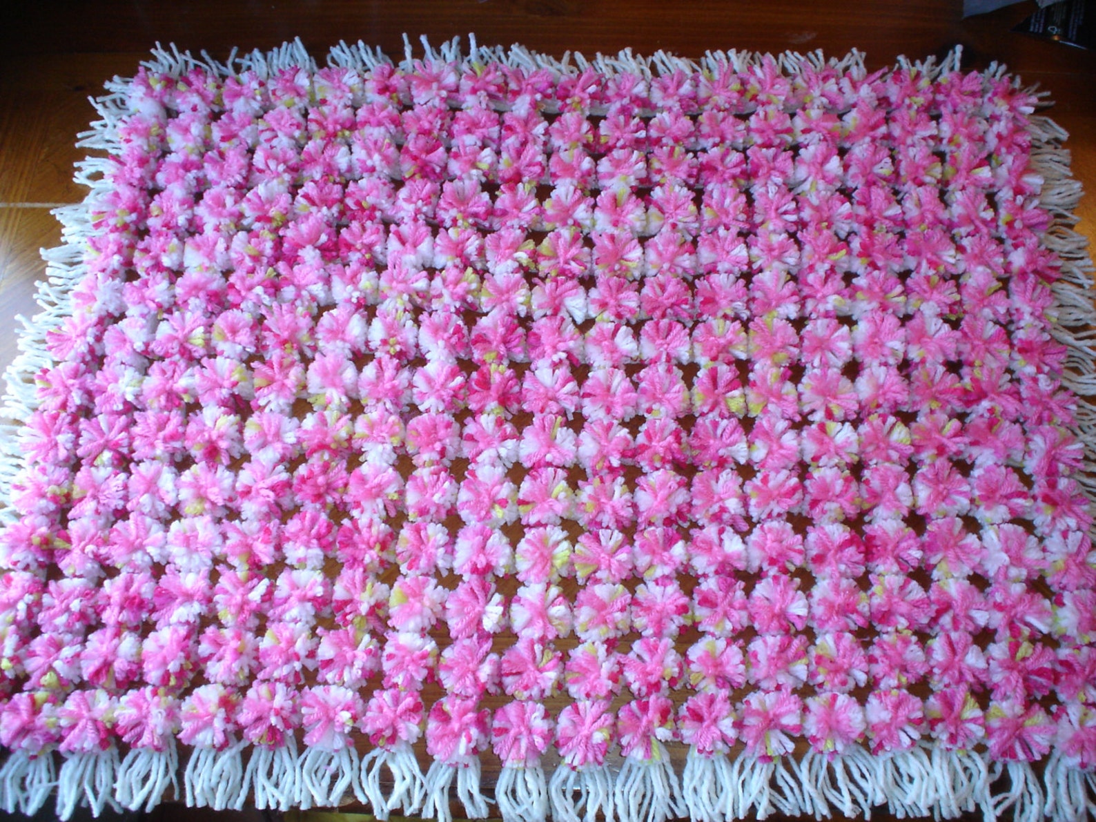 Pom Pom Baby Blanket Weaving Loom / Frame Size 31 x Etsy