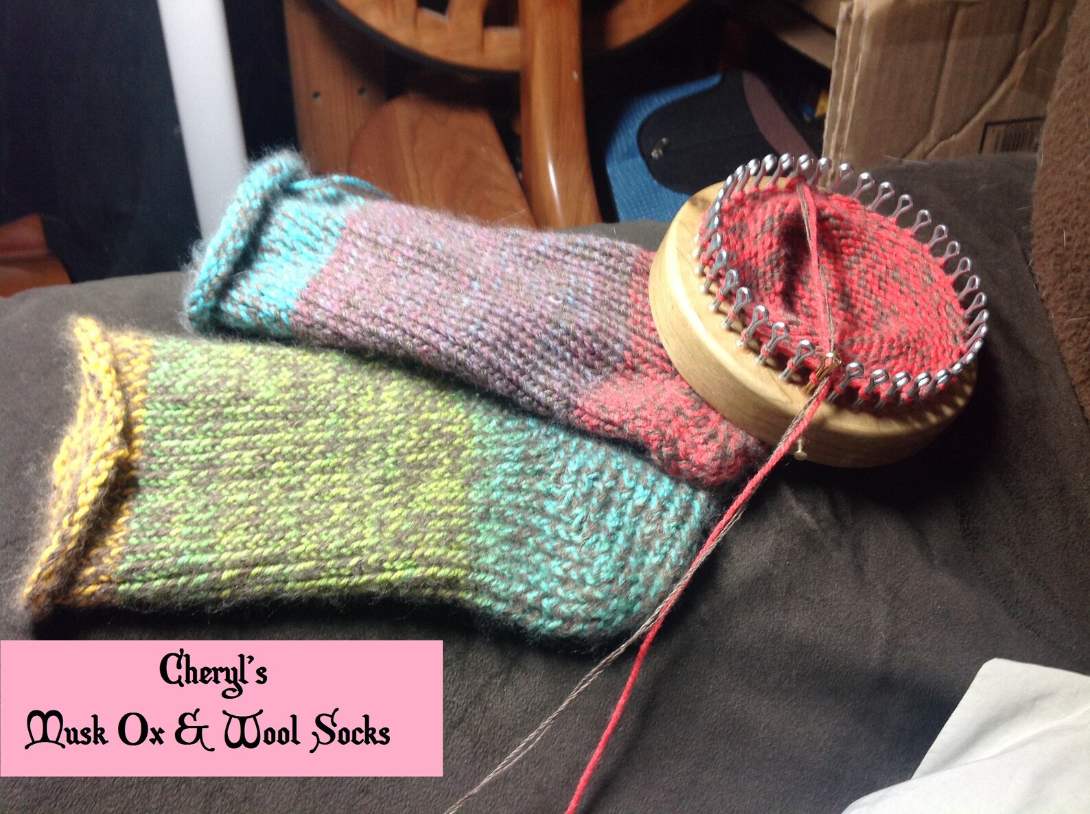 Sock Knitting Loom Small Gauge 3/8 Fingerless Etsy