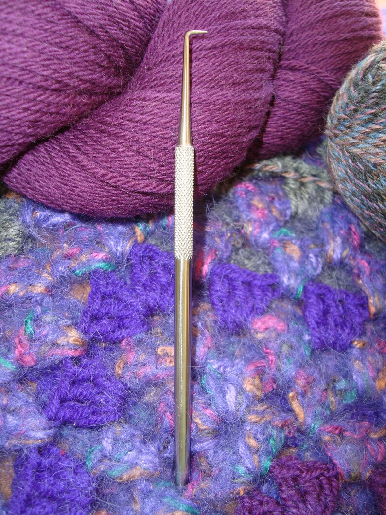 Knitting Loom Hook all metal loom knitting Cottage Looms Etsy
