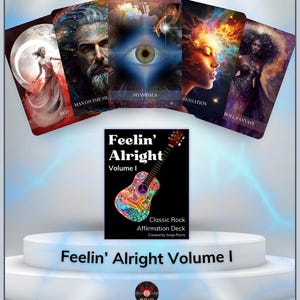Jeu de cartes imprimable A4 Feelin' Alright Classic Rock Volume I Jeu de cartes imprimable A4 Rock n' Roll imprimable avec bonus de rotation ! De nombreux extras !