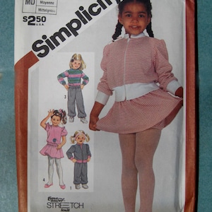 2 Vintage patterns for toddlers, sizes 2-4