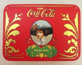 Vintage Coca Cola Memorabilia Playing Cards