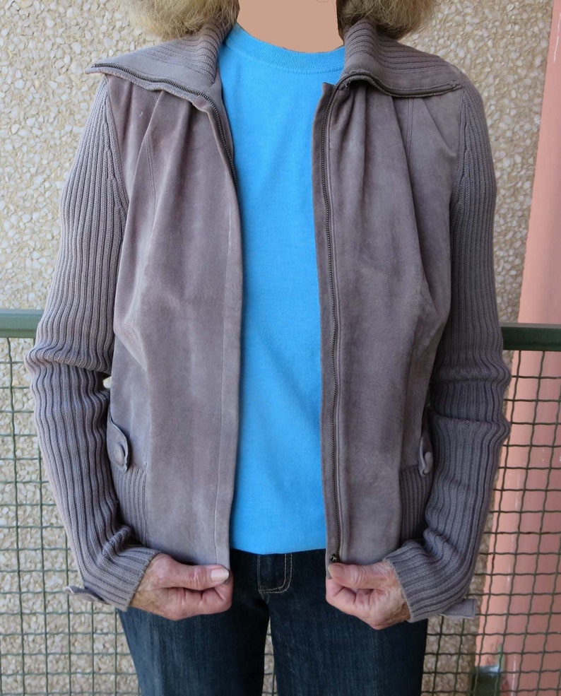 Suede In-Between Seasons Vintage Jacket