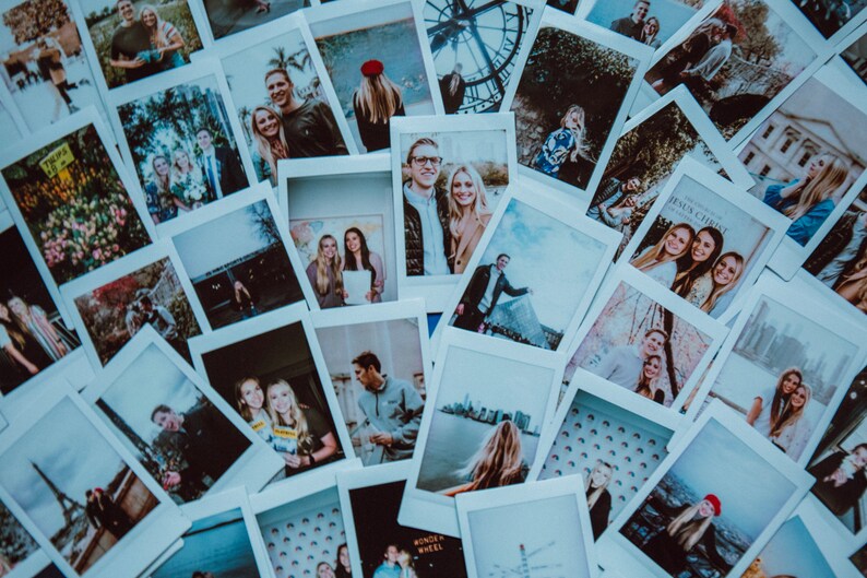 Print Digital Photos into Polaroids. Custom Polaroid printing. Etsy