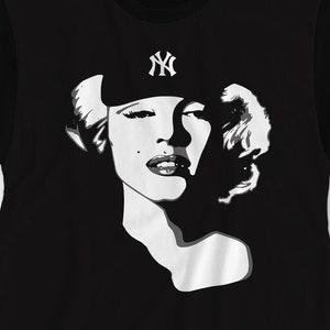 Marilyn Monroe Sporting a NY Yankee Cap image 1