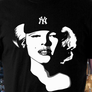 Marilyn Monroe Sporting a NY Yankee Cap image 2