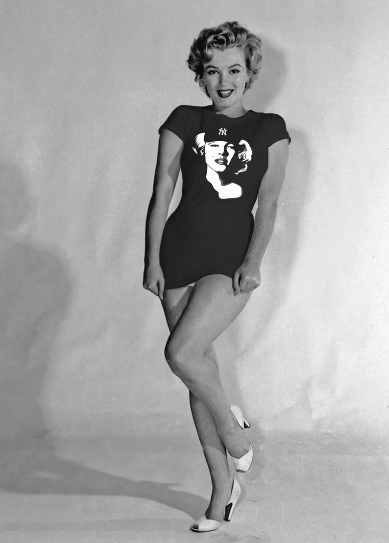 Marilyn Monroe Sporting a NY Yankee Cap image 4
