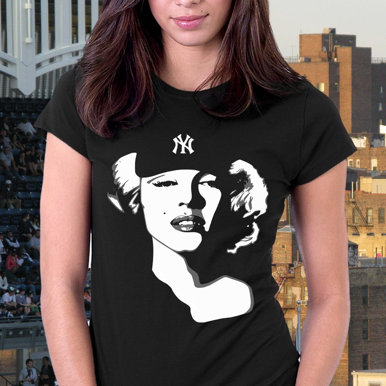 Marilyn Monroe Sporting a NY Yankee Cap image 3