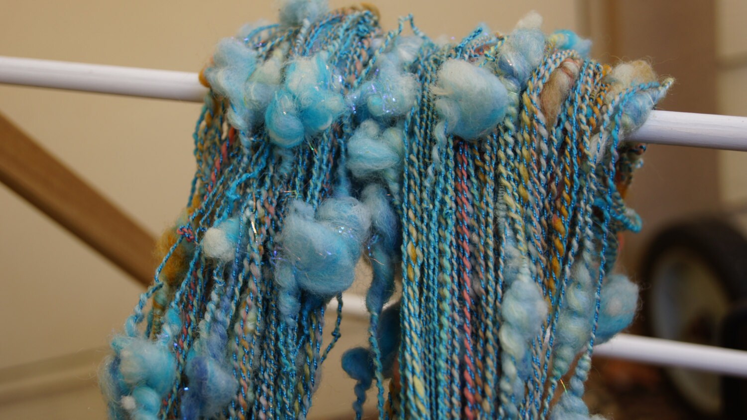 Ocean Coils 2ply Art Yarn Etsy