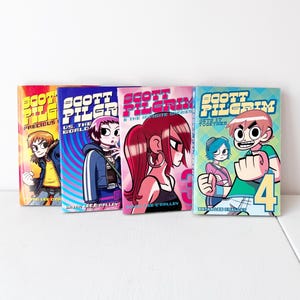 Scott Pilgrim Vol 1-4 Original First Edition, Oni Press Paperback