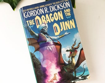 The Dragon & the Djinn - Dragon Knight #6 by Gordon R. Dickson Fantasy Paperback