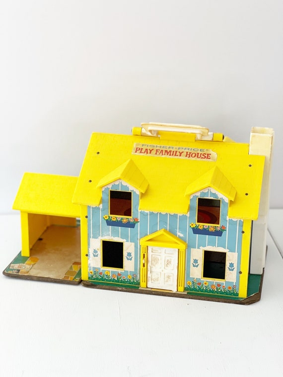 Calamiteit Roestig Gedateerd Vintage Fisher Price Play Family House 1969 Collectible Toy - Etsy België
