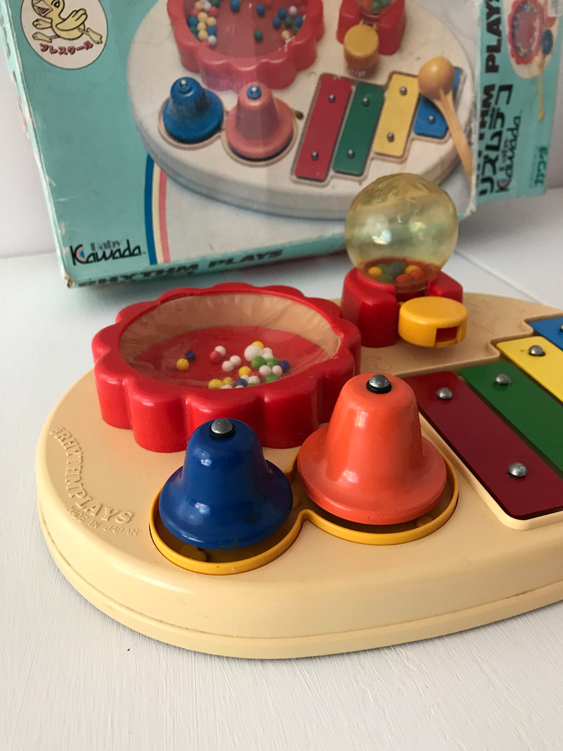 Chikaパー 
SFUMARE 300ml2本セット Rhythm Plays Vintage Japanese Music Toy 80s Kawada Xylophone