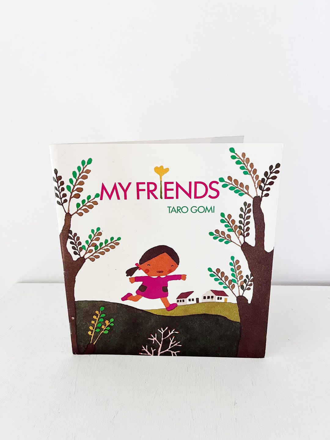 My Friends by Taro Gomi, Vintage Paperback Picture Book, Japanese