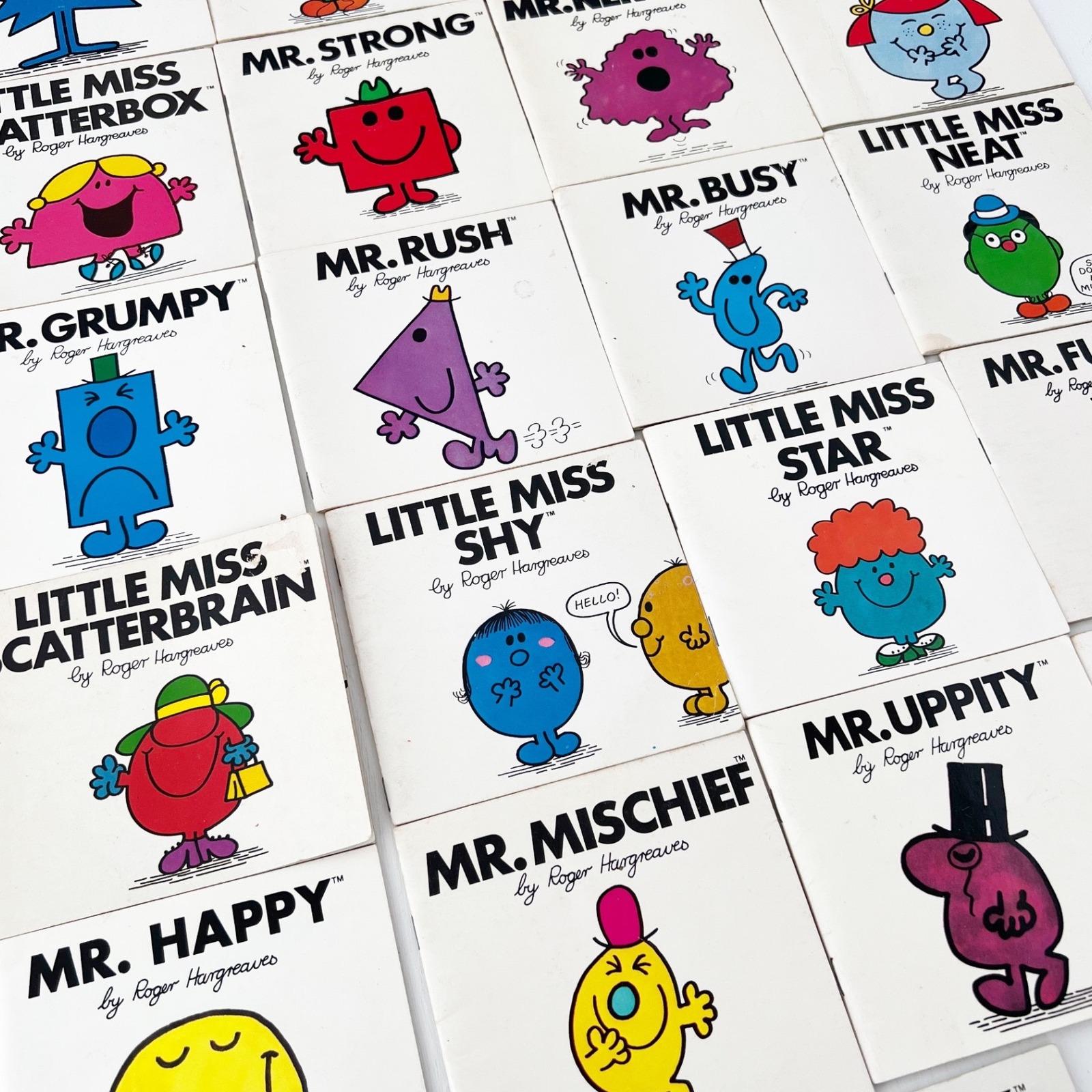 YOU CHOOSE Mr Men Little Miss Book Vintage Paperback Roger