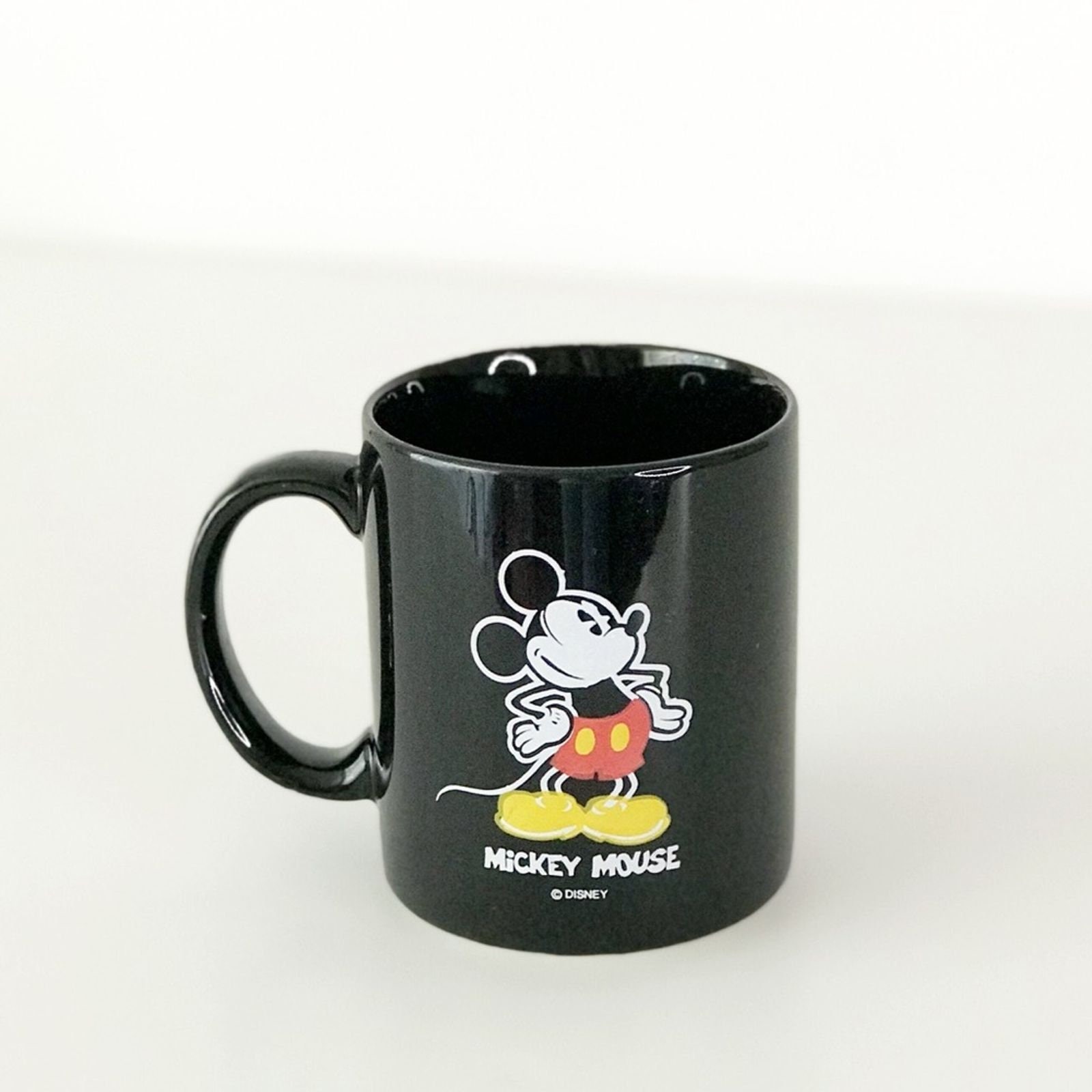 Disney Mickey Black 3D Coffee Mug The Original Cartoon Mouse Est 1928