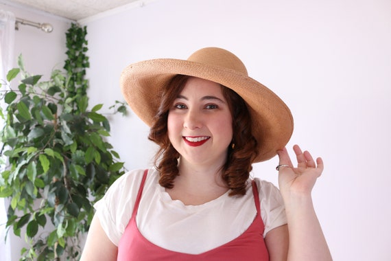 Vintage Straw Hat - Finely Made Straw Hat - Intric