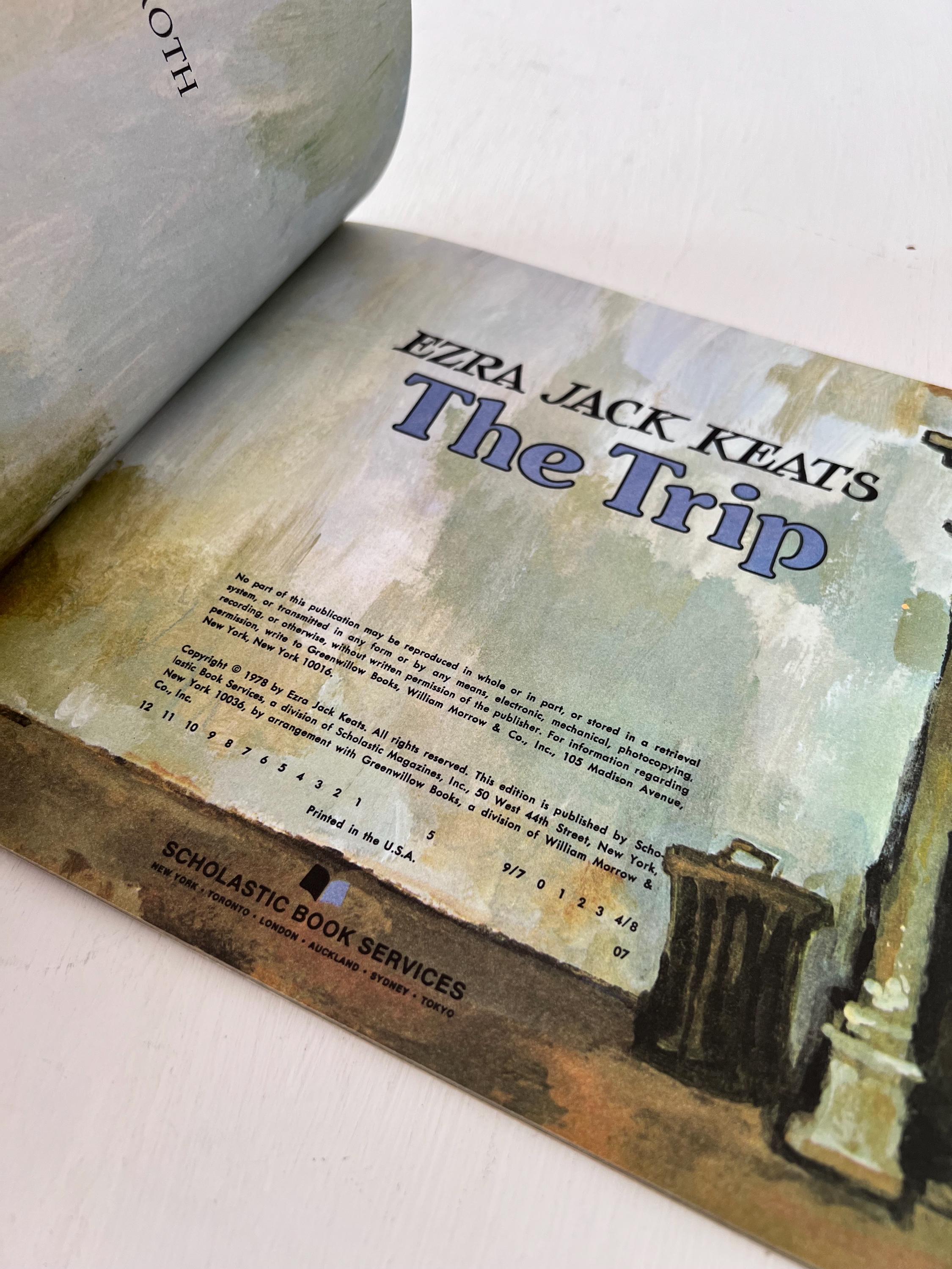 The Trip by Ezra Jack Keats, Paperback 1978, Halloween Books for