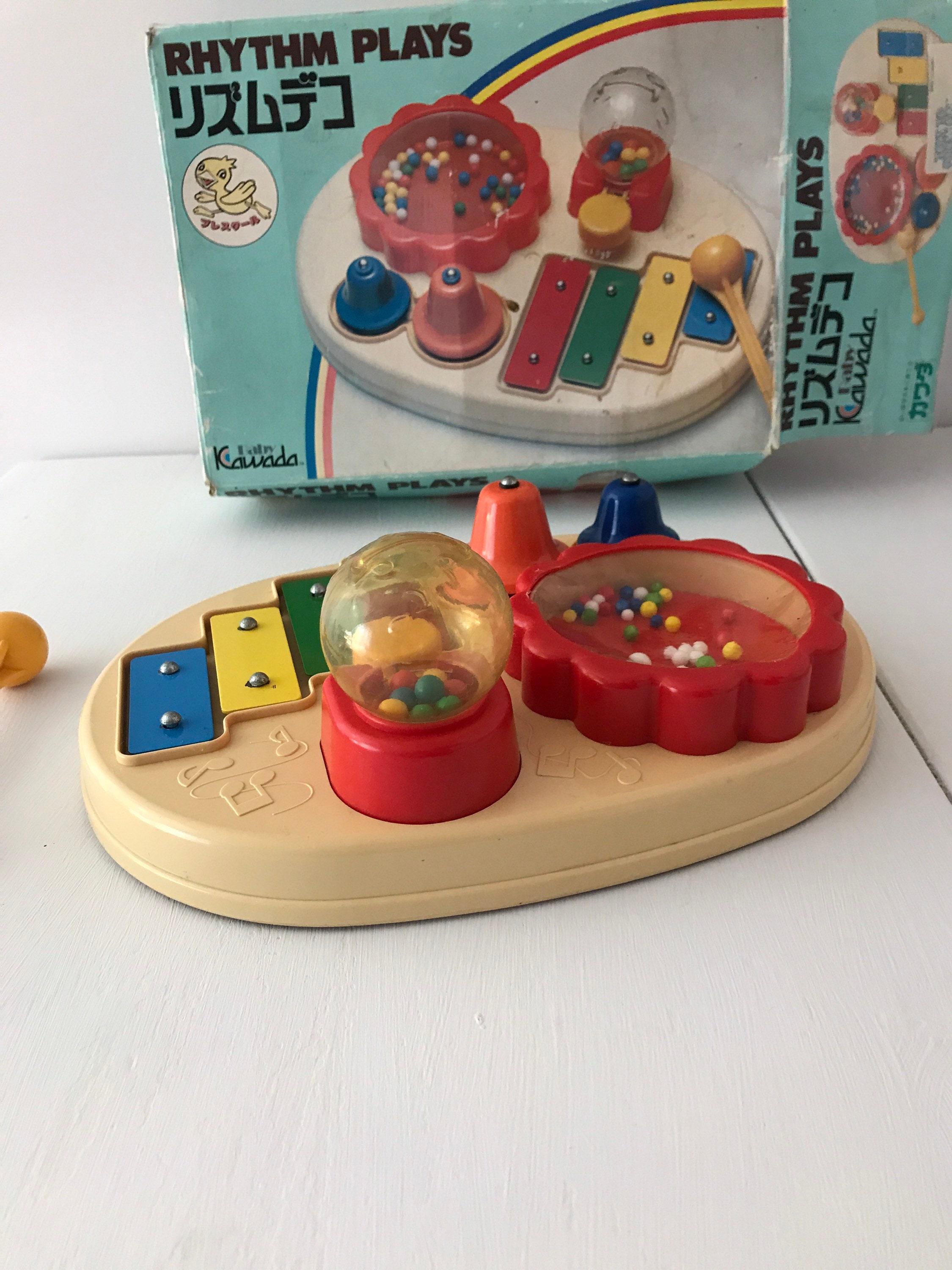 Chikaパー 
SFUMARE 300ml2本セット Rhythm Plays Vintage Japanese Music Toy 80s Kawada Xylophone