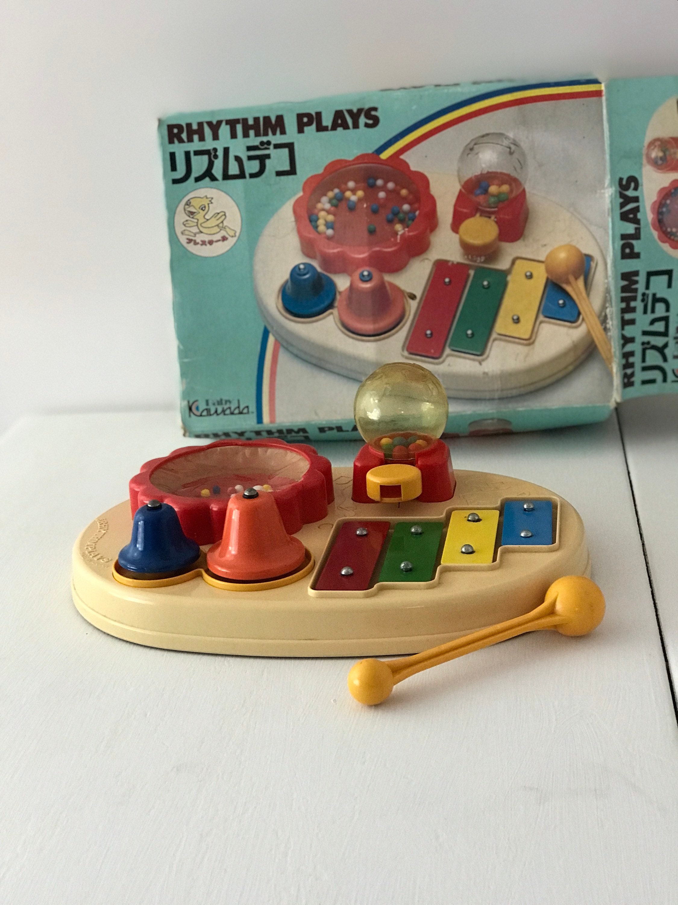 リズムプレイ ヴィンテージ 日本の音楽玩具 80年代 カワダ 木琴