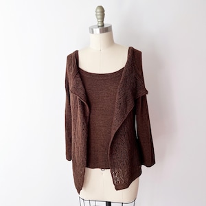 90s Cardigan Set - Etsy