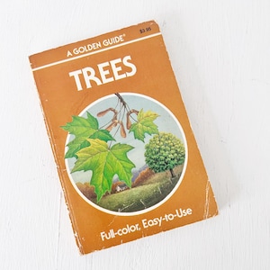 A Golden Guide to Trees of North America - Tree Identification Field Guide Vintage