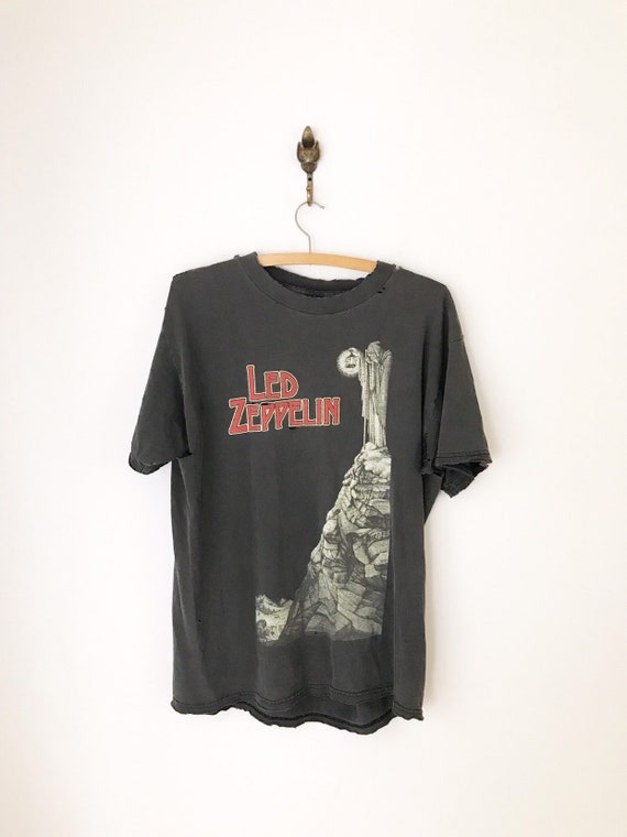 Size L Led Zeppelin Shirt, 90s Led Zeppelin Grunge
