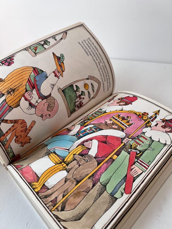 1960s Vintage Children's Book the Cat and the Fiddler by Jacky