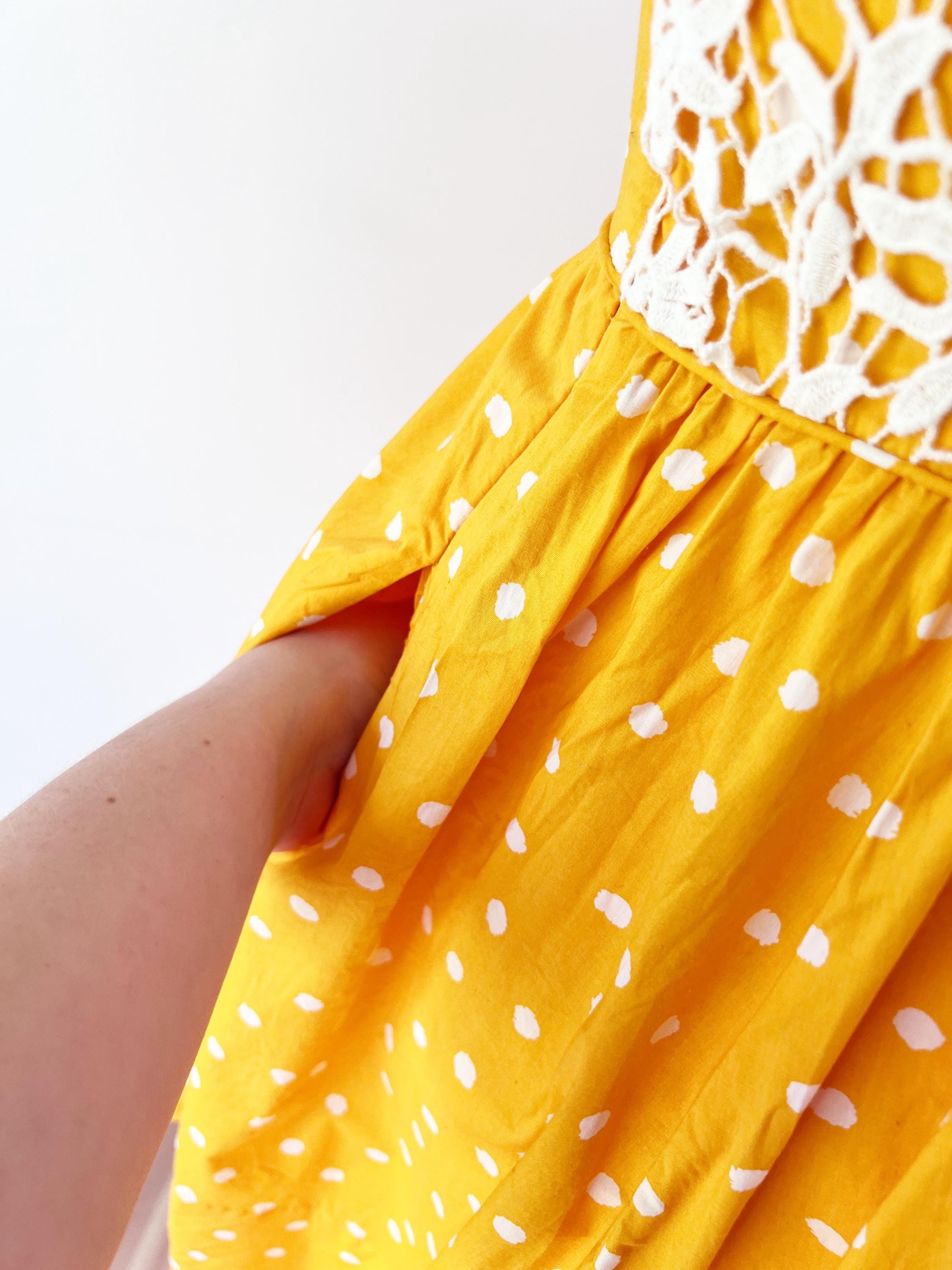 anthropologie orange polka dot dress Anthropologie Maeve Gathered Polka Dot Dress Womens Size 00 Orange