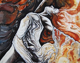 Sifted Into Gold, fine art giclee print