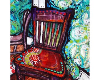 Chair #1, Limited Edition Giclee Print