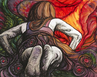 Summoned, limited edition giclee print